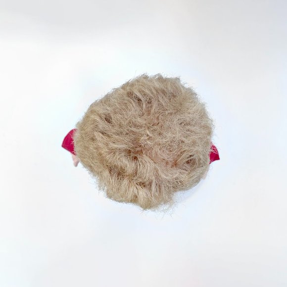 Vintage 60s Vinyl 12" Toddler Doll Marked K11 ~ Strawberry Blond Hair Aqua Eyes - Picture 10 of 10